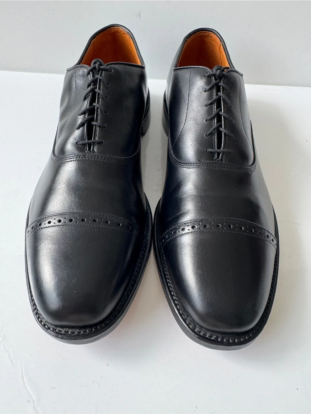 Allen Edmonds cap oxford wear